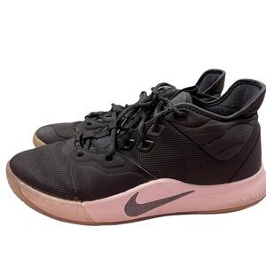 Nike Paul George PG Mens Basketball Shoes 2068 001  Black Size 9.5